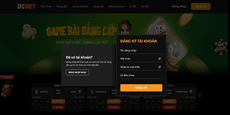Cách để tham gia dự thưởng ưu đãi tại hệ thống debet