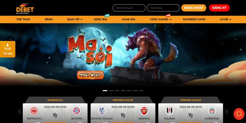 Thao tác tải app Debet về điện thoại cá nhân